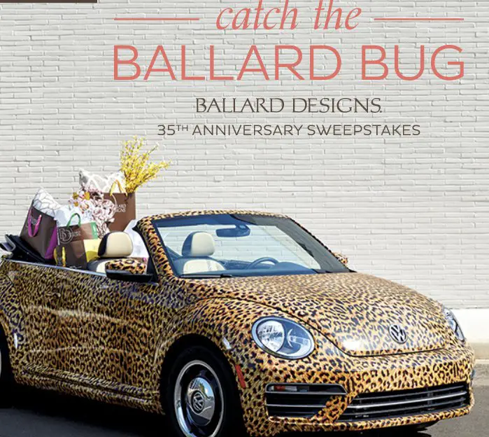 Catch the Ballard Bug Sweepstakes