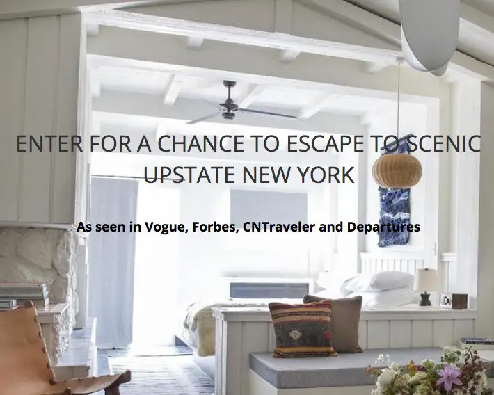 Catskills Getaway Sweepstakes