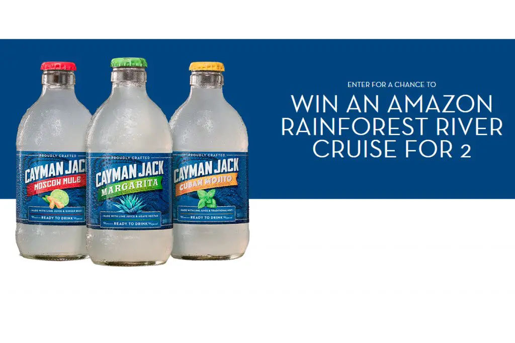 Cayman Jack Amazon Rainforest River Cruise Sweepstakes - Win Trip For Two For An Amazon Rainforest Cruise In Peru