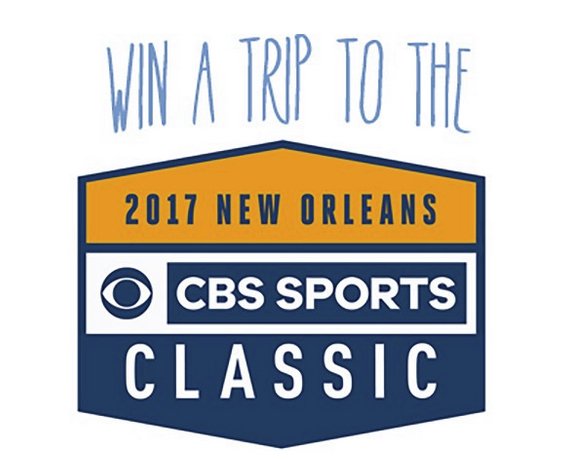 CBS Sports Classic In New Orleans Sweepstakes