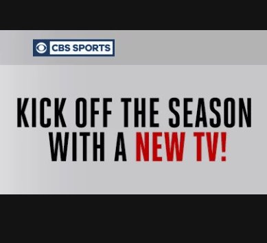 CBS Sports Football Kick-off Sweepstakes