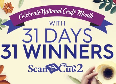 Celebrate National Craft Month Giveaway