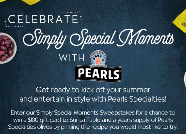 Celebrate Special Moments Sweesptakes