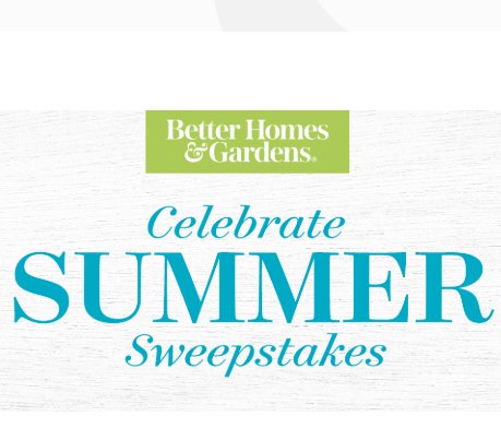 Celebrate Summer Sweepstakes