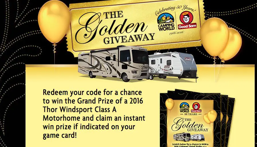 Celebrate with the Golden Giveaway! Million$ in Prizes!