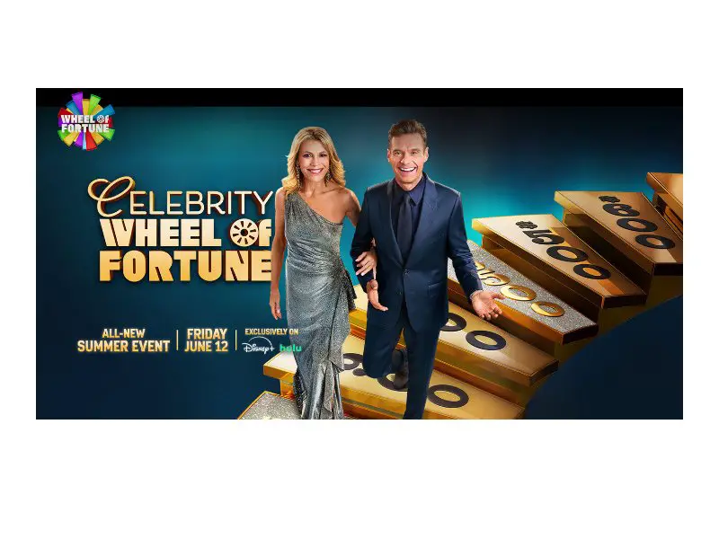 Celebrity Wheel Of Fortune $10,000 Giveaway & VIP Celebrity Sweepstakes X - Win $10,000 Or A Trip For Two