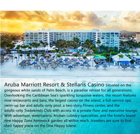 A Chance to Win a 7-day/6-night Trip for 2 to Aruba!