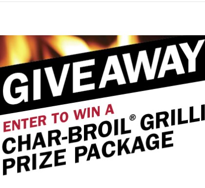 Charbroil Grilling Giveaway