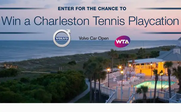 Charleston Tennis Playcation Sweepstakes