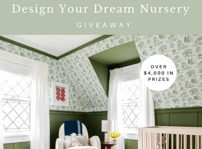Chasing Paper Design Your Dream Nursery Giveaway - Win A $4,000 Nursery Package