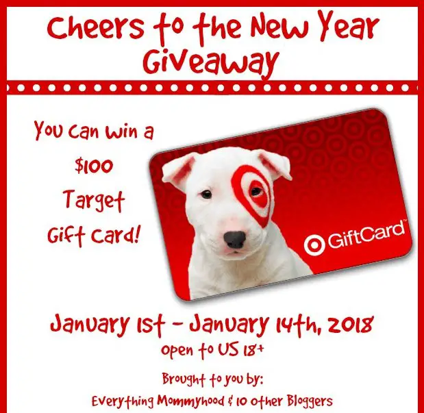 Cheers to the New Year: $100 Target Gift Card Giveaway