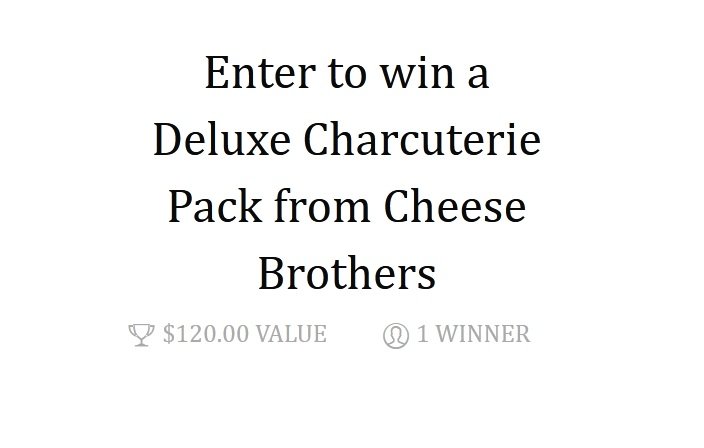 Cheese Brothers Deluxe Charcuterie Pack Giveaway - Win Over $100 Worth of Cheese and Condiments