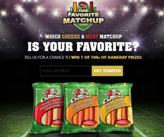 CHEESE HEADS “FANS FAVORITE MATCHUP”