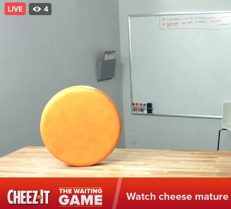 Cheez-­it Waiting Game Sweepstakes