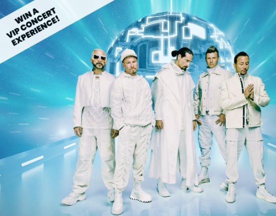 Cheryl's Cookies Backstreet Boys Sweepstakes - Win A Trip For 2 To A Backstreet Boys Concert In Vegas