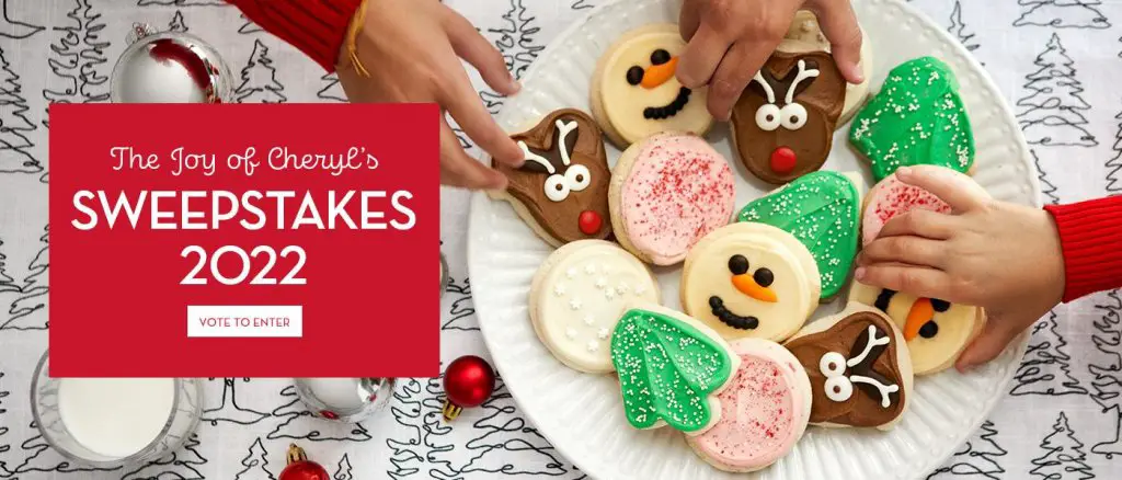 Cheryl’s Holiday Cookies Giveaway - Win A $100 Gift Card {6 Winners}