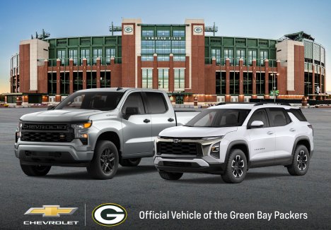 Chevy Packers Fan Experience Sweepstakes – Win a $52,000 Chevrolet Vehicle