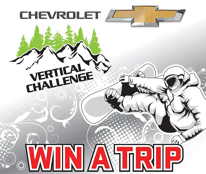 Chevy Vertical Challenge Sweepstakes