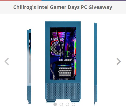 Chillrog's Intel Gamer Days PC Giveaway - Win A Skytech Gaming PC