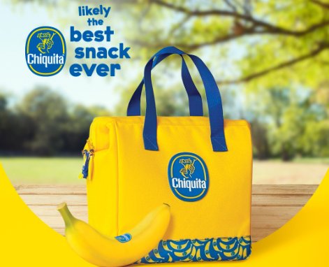 Chiquita’s The Best is Back Giveaway - Win an Exclusive Chiquita Tote-Style Lunch Bag
