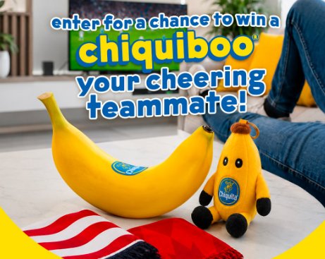 Chiquita Summer 2026 Chiquiboo Giveaway (500 Winners)