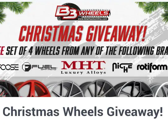 Christmas Wheels Giveaway