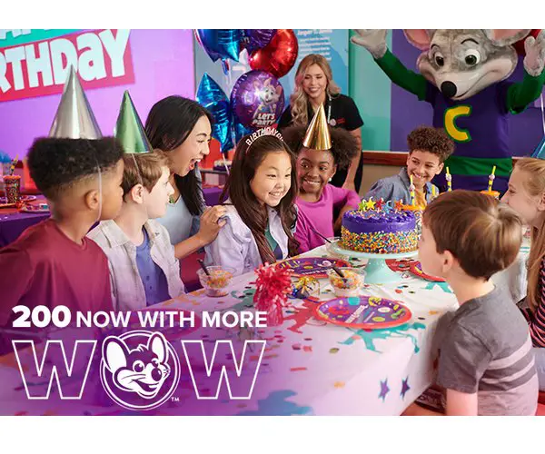 Chuck E. Cheese 200 Now With Wow Sweepstakes