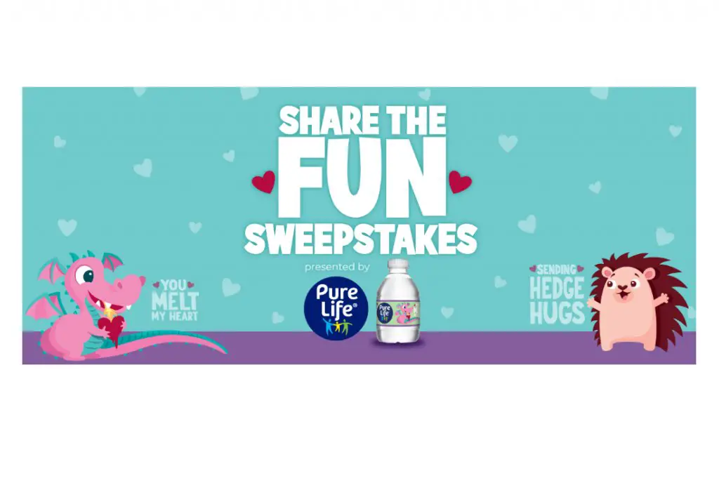 Chuck E Cheese Pure Life Share The Fun Sweepstakes