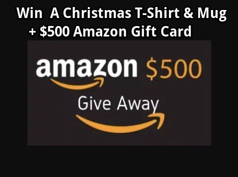 Circle All Access Giveaway - Win Christmas T-Shirt & Mug + $500 Amazon Gift Card