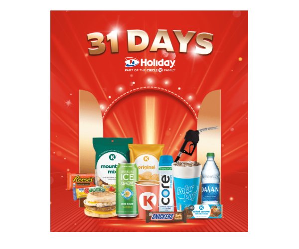 Circle K 31 Days Of Holiday - Win Gift Cards & More (Limited States)