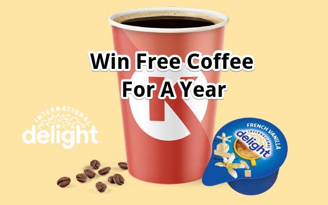 Circle K Free Coffee for a Year Sweepstakes - Win Free Coffee for a Year