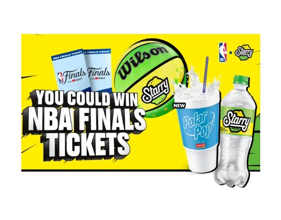 Circle K Starry Basketball Sweepstakes - Win A Trip For 3 To The Third Game Of The 2024 NBA Finals + Starry basketball For 100 People