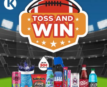 Circle K Toss & Win Sweepstakes & Instant Win Game - Over $3 Million Dollars Worth Prizes