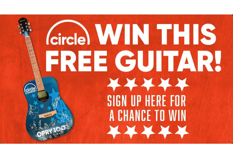 Circle Strumming Into Summer Sweepstakes - Win A Signed Epiphone Guitar