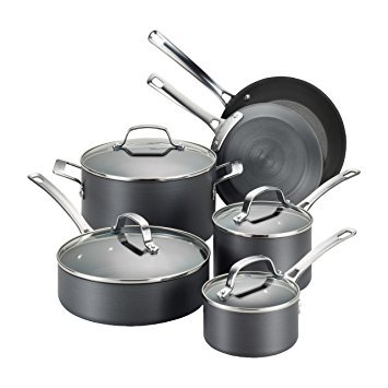 Circulon Genesis Hard-Anodized Nonstick 10-Piece Cookware Set Giveaway