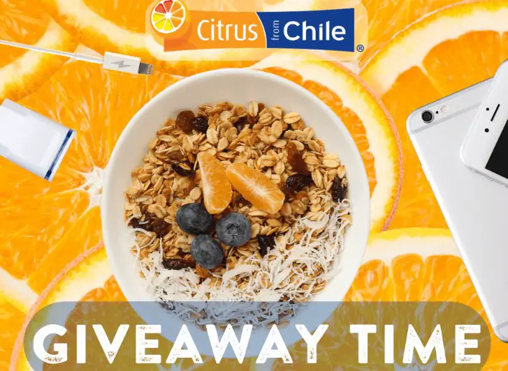 Citrus from Chile Back to School Giveaway - Win A $500 Amazon Gift Card