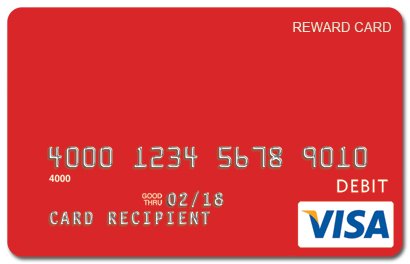 Claim YOUR $7,500 Visa Reward Card!