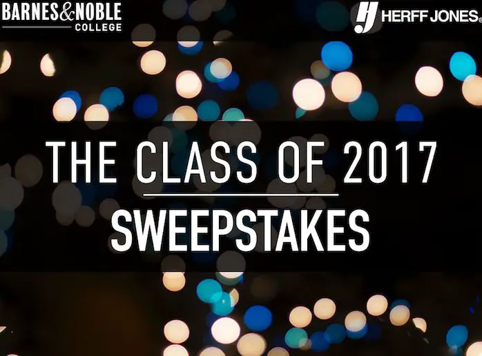 Class Of 2017 Sweepstakes