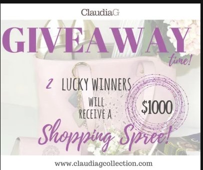 ClaudiaG Collection Sweepstakes