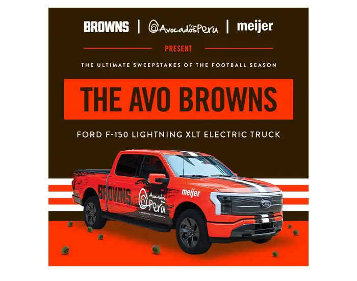 Cleveland Browns The Ultimate Football Sweepstakes - Win A Pick-up Truck Or A Meijer Gift Card And More