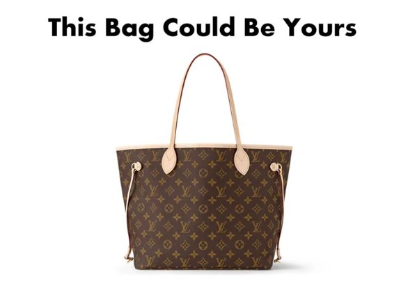 Closets By Design Hot Summer Giveaway - Win A $2,000 Louis Vuitton Neverfull MM Handbag