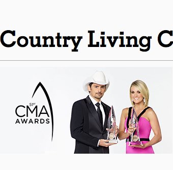 CMA Awards 2017 Sweepstakes