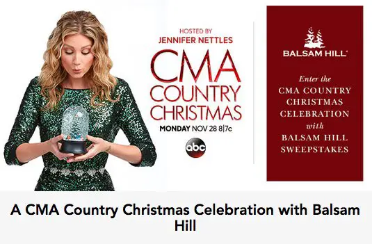 CMA Country Christmas Celebration Sweepstakes!