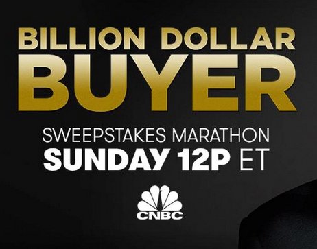 CNBC's Billion Dollar Buyer Sweepstakes Marathon