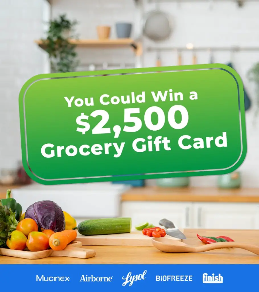 Co-Branded Giveaway – Win A $2,500 Gift Card (2 Winners)