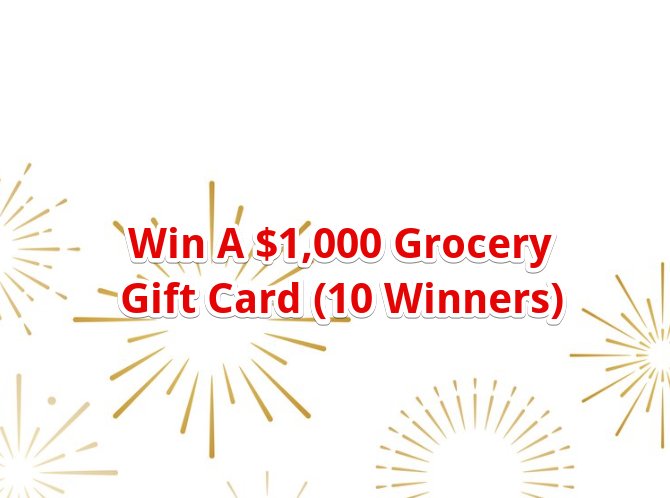 Coca Cola Albertsons + Safeway Holiday Grocery Giveaway - Win A $1,000 Grocery Gift Card (10 Winners) - Limited States