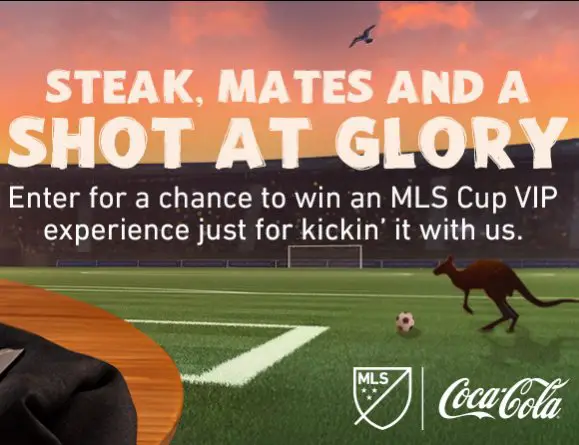 Coca-Cola & Outback Soccer Sweepstakes - Win a Trip for 4 to the 2025 MLS Cup