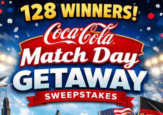 Coca-Cola “Match Day Getaway” Sweepstakes -  Win a Trip for 2 to the MLS All-Star Game