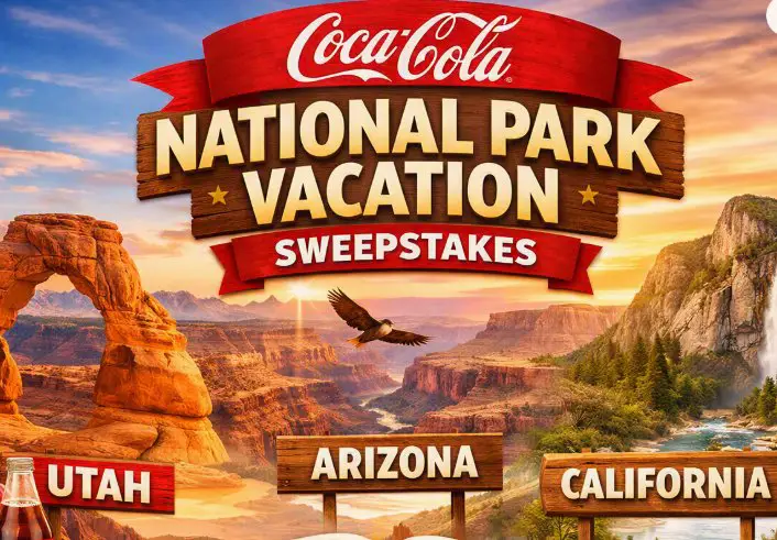 Coca-Cola National Park Week Sweepstakes - Win a National Park Vacation for 2