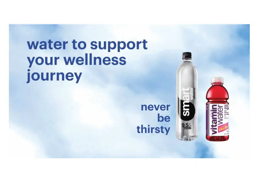 Coca-Cola Sweepstakes - Win Smartwater/Vitaminwater Product For A Year (7 Winners)
